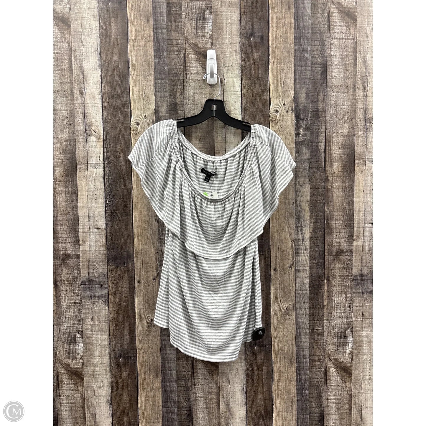Top Sleeveless By Lane Bryant In Grey, Size: Xl