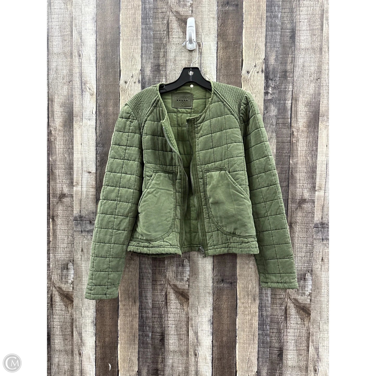 Jacket Puffer & Quilted By Blanknyc In Green, Size: M