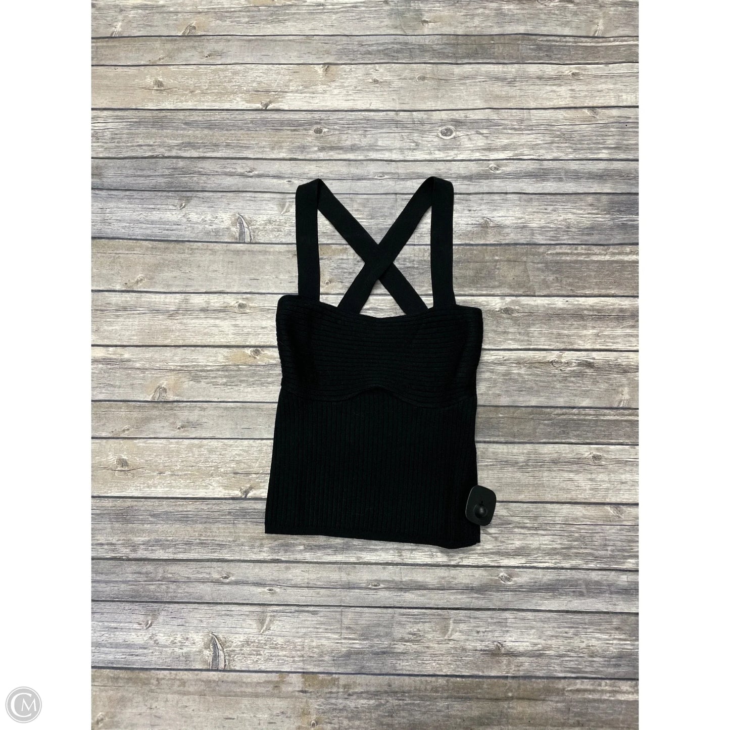 Top Sleeveless By Avec Les Filles In Black, Size: S