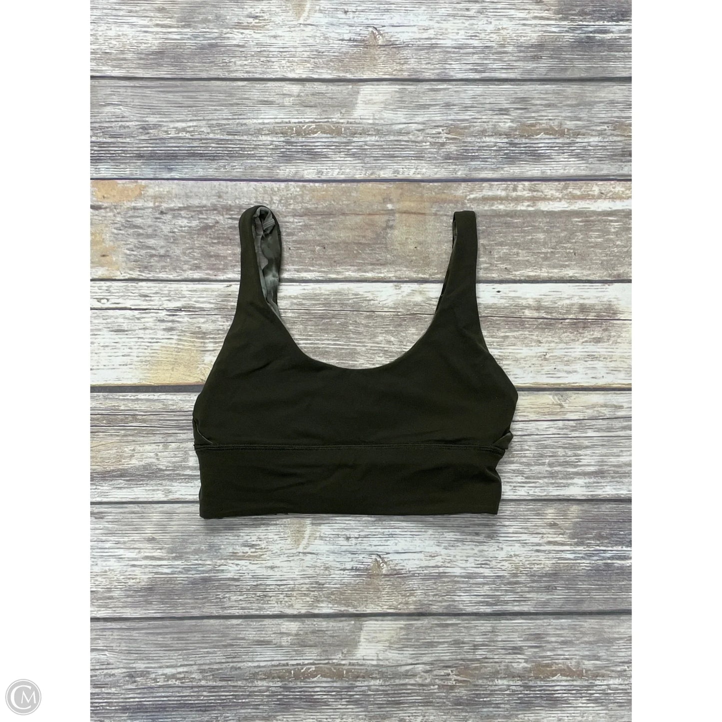 Athletic Bra By Lululemon In Camouflage Print, Size: S