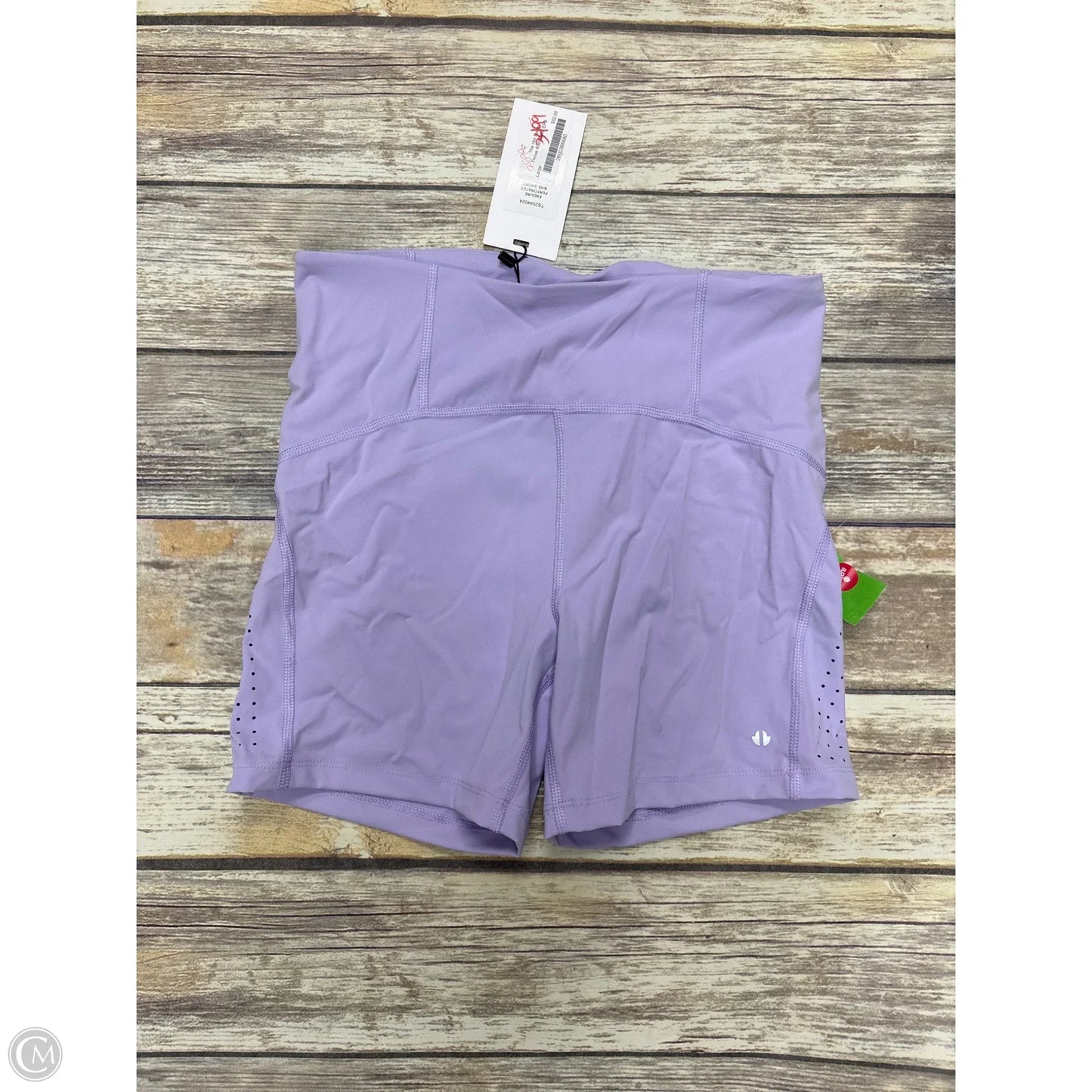 Athletic Shorts By Cmc In Purple, Size: L