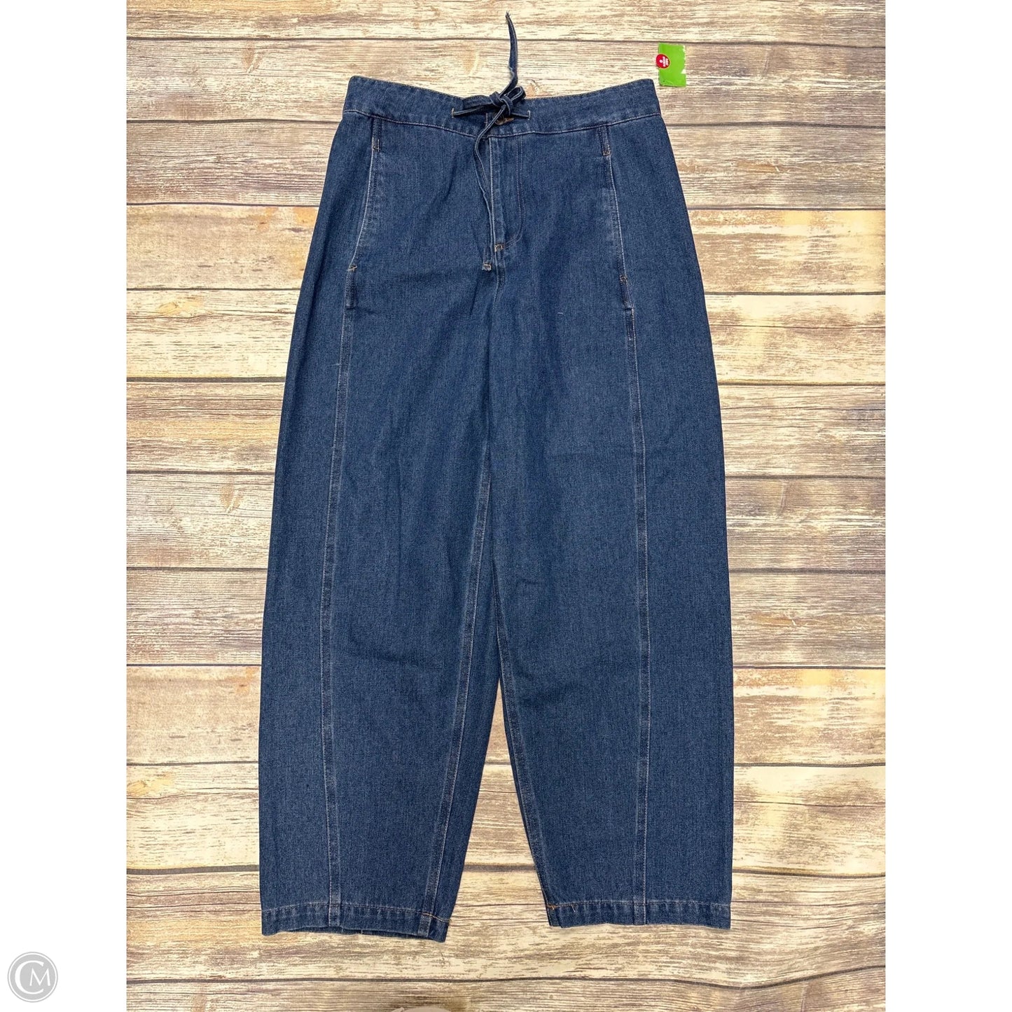 Jeans Wide Leg By Clothes Mentor In Blue Denim, Size: M