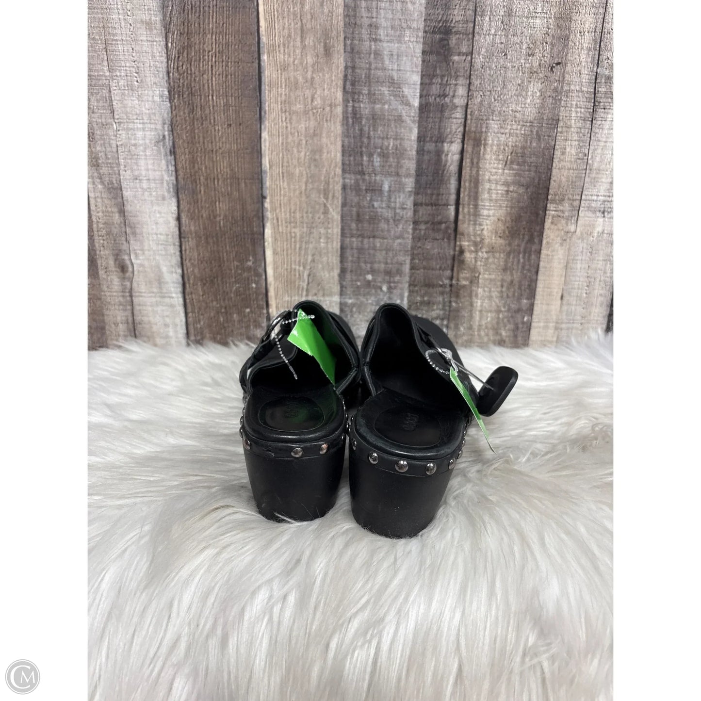 Shoes Heels Block By Ecco In Black, Size: 9