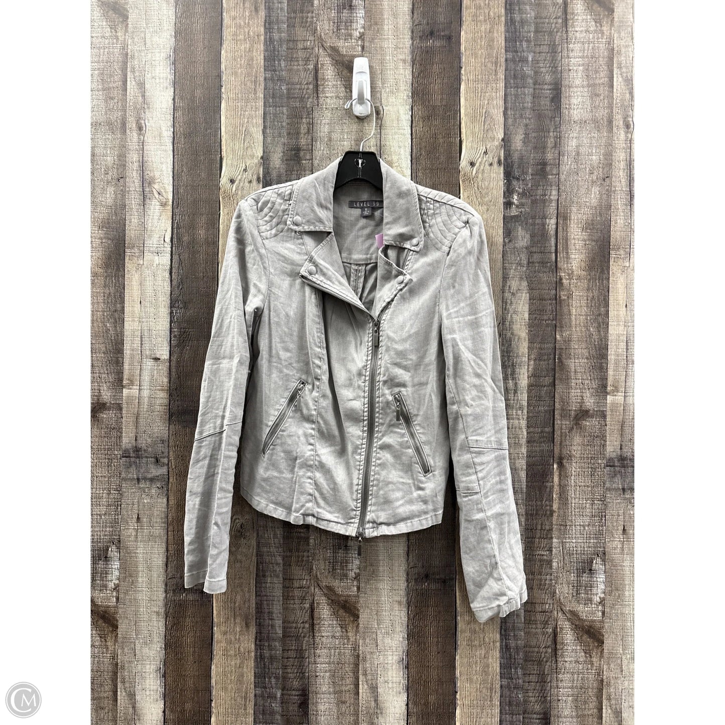 Jacket Other By Level 99 In Grey, Size: M
