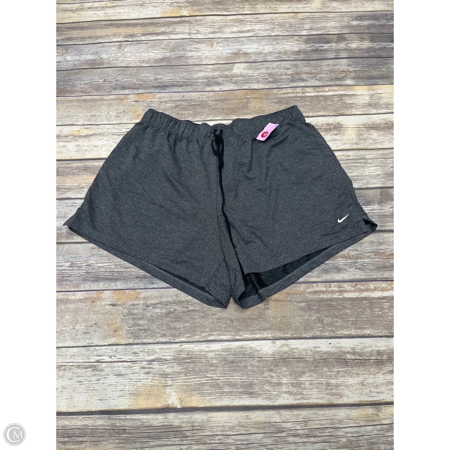 Athletic Shorts By Nike In Grey, Size: 1x