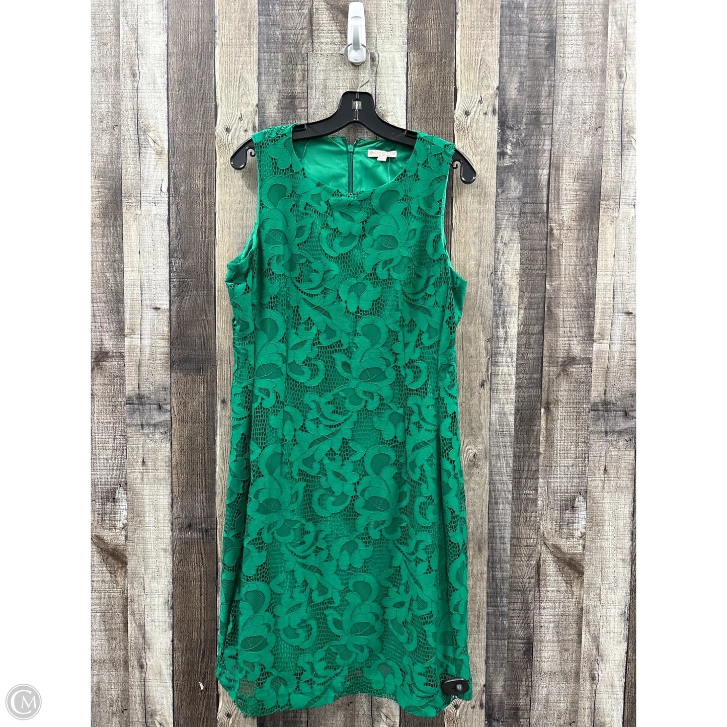 Dress Casual Midi By Eva Mendes In Green, Size: 14