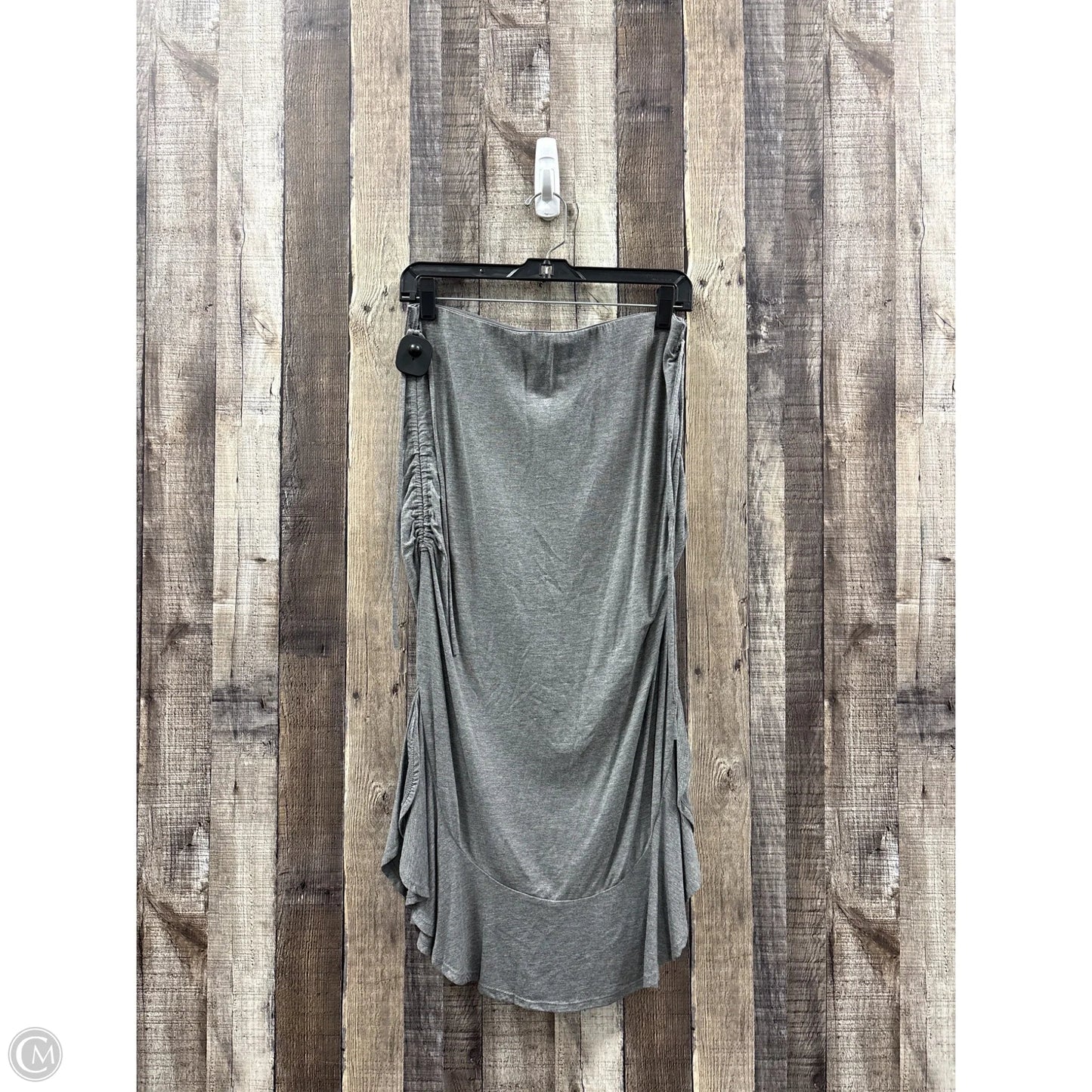 Skirt Maxi By Max Studio In Grey, Size: L