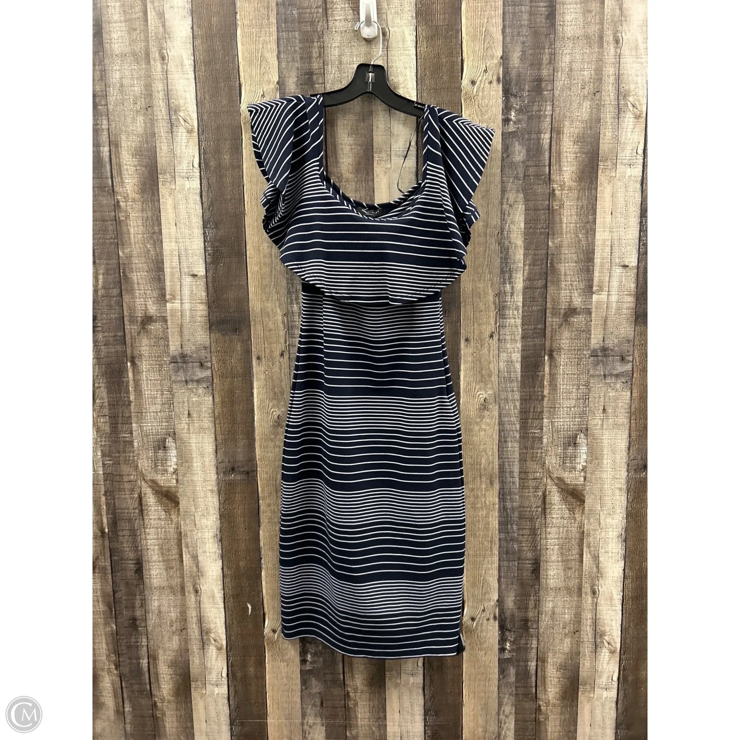 Dress Casual Midi By Romeo And Juliet In Blue & White, Size: S