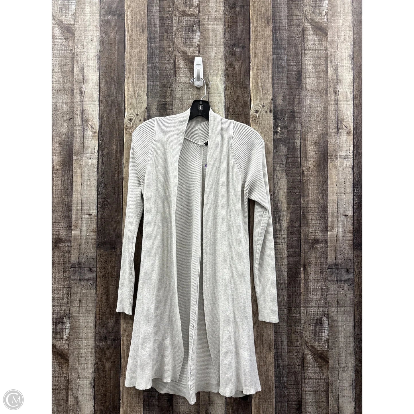 Sweater Cardigan By Cyrus In Grey, Size: M