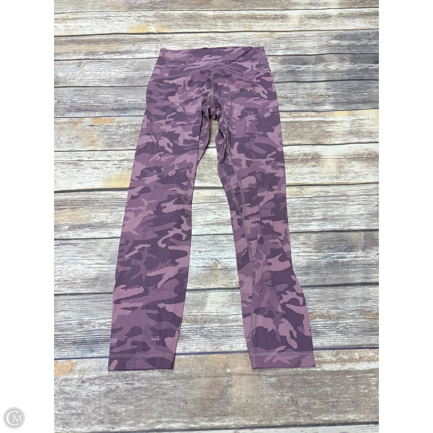 Athletic Leggings By Lululemon In Camouflage Print, Size: 6