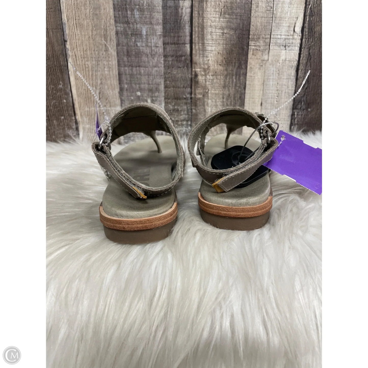 Sandals Flats By Sorel In Grey, Size: 6