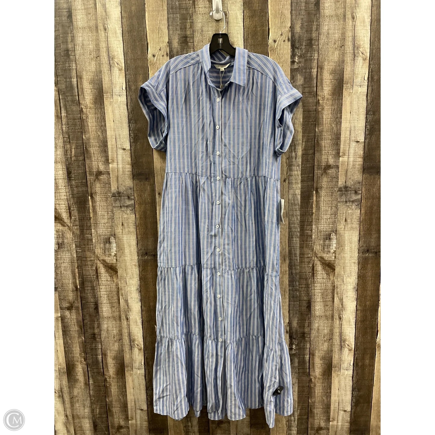 Dress Casual Maxi By Max Studio In Blue, Size: L