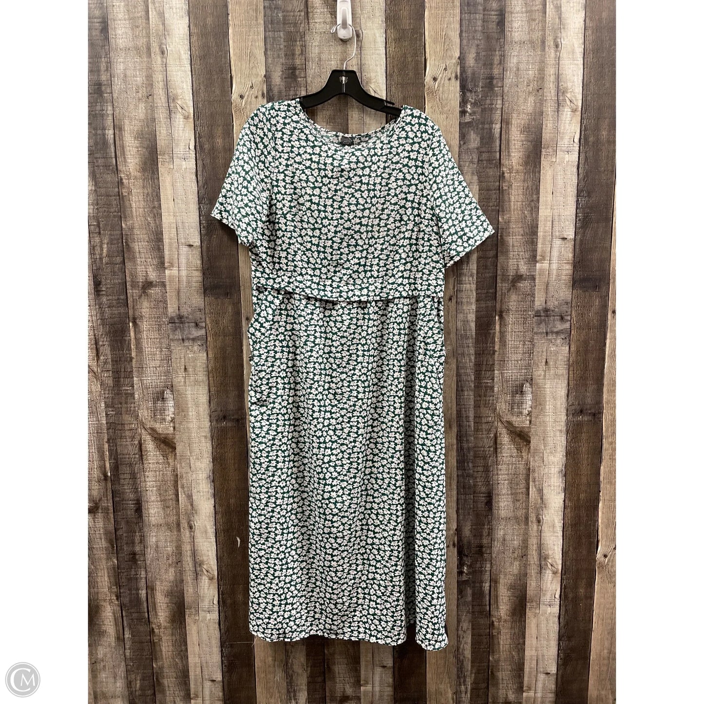 Dress Casual Maxi By Emery Rose In Green, Size: M