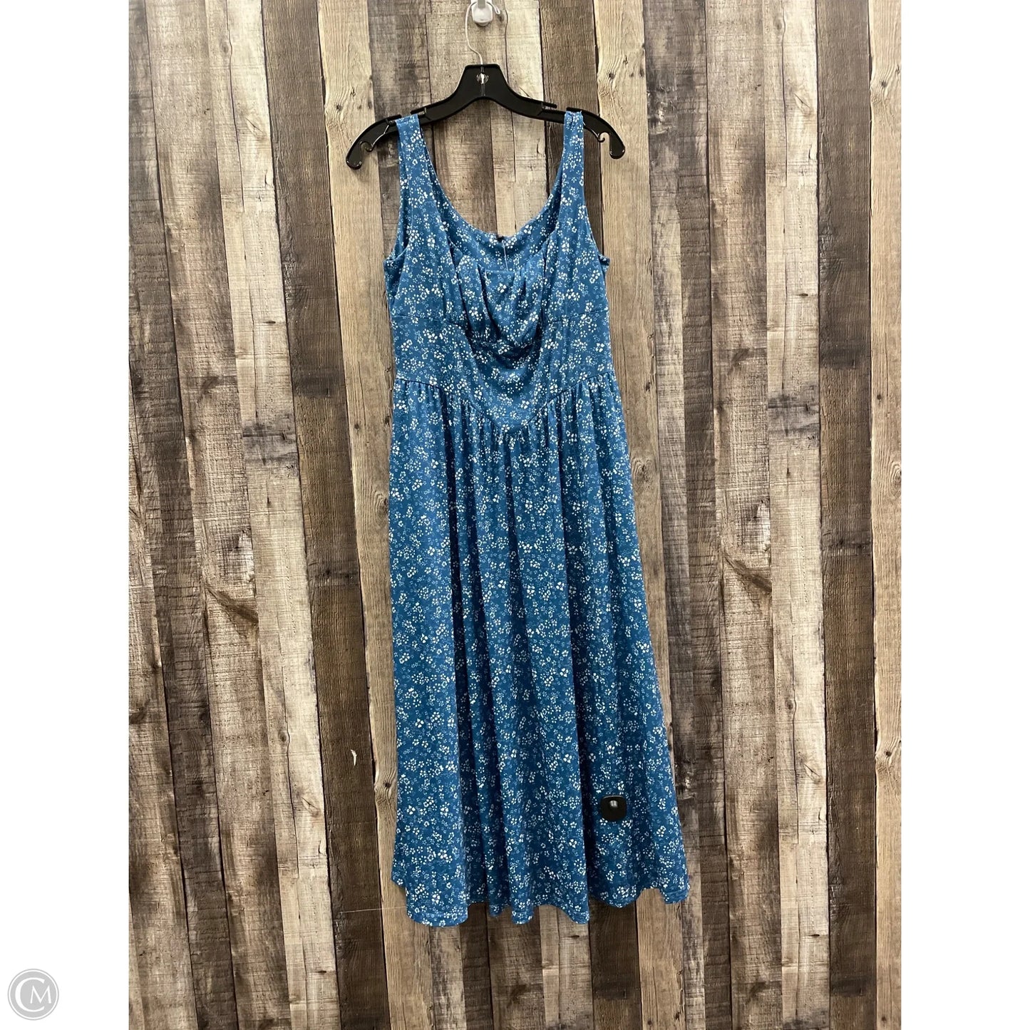 Dress Casual Maxi By Cmf In Blue, Size: L