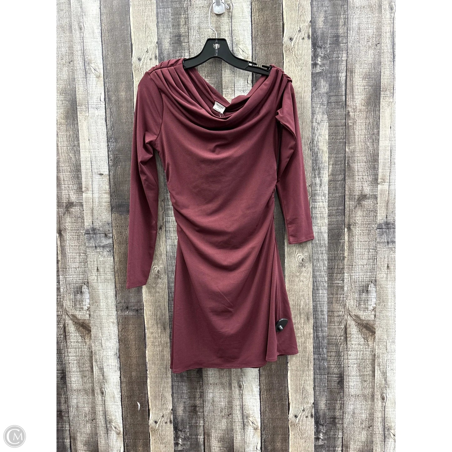 Dress Casual Short By Abercrombie And Fitch In Maroon, Size: S