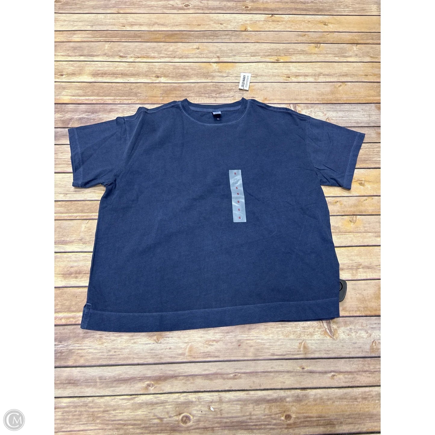 Top Short Sleeve Basic By Old Navy In Blue, Size: S