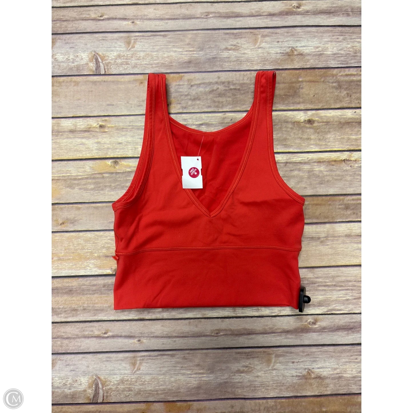Athletic Tank Top By Lululemon In Orange, Size: S