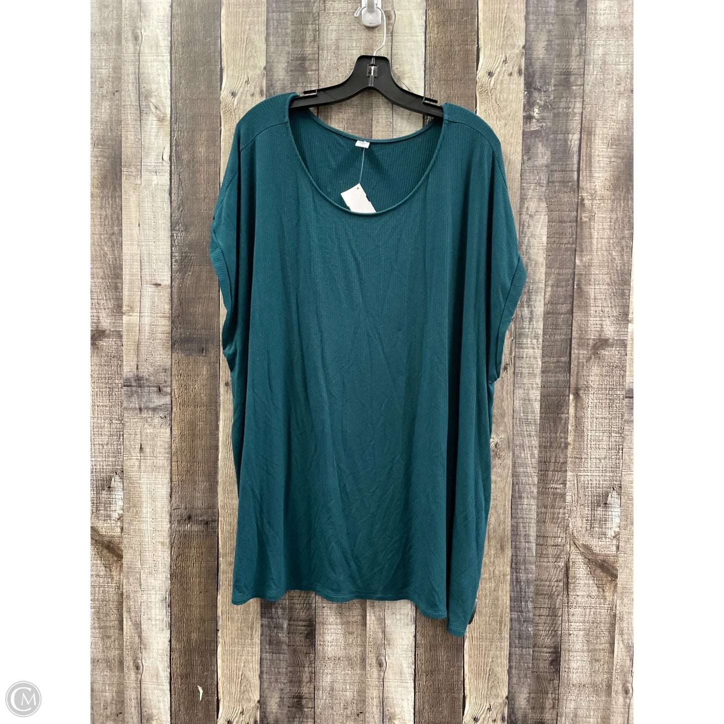 Top Short Sleeve By Old Navy In Green, Size: 3x