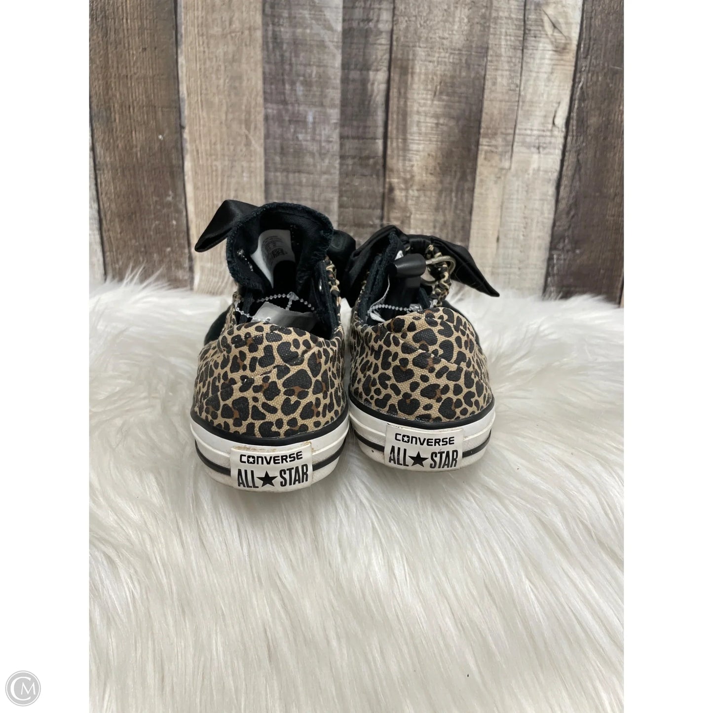 Shoes Sneakers By Converse In Animal Print, Size: 5