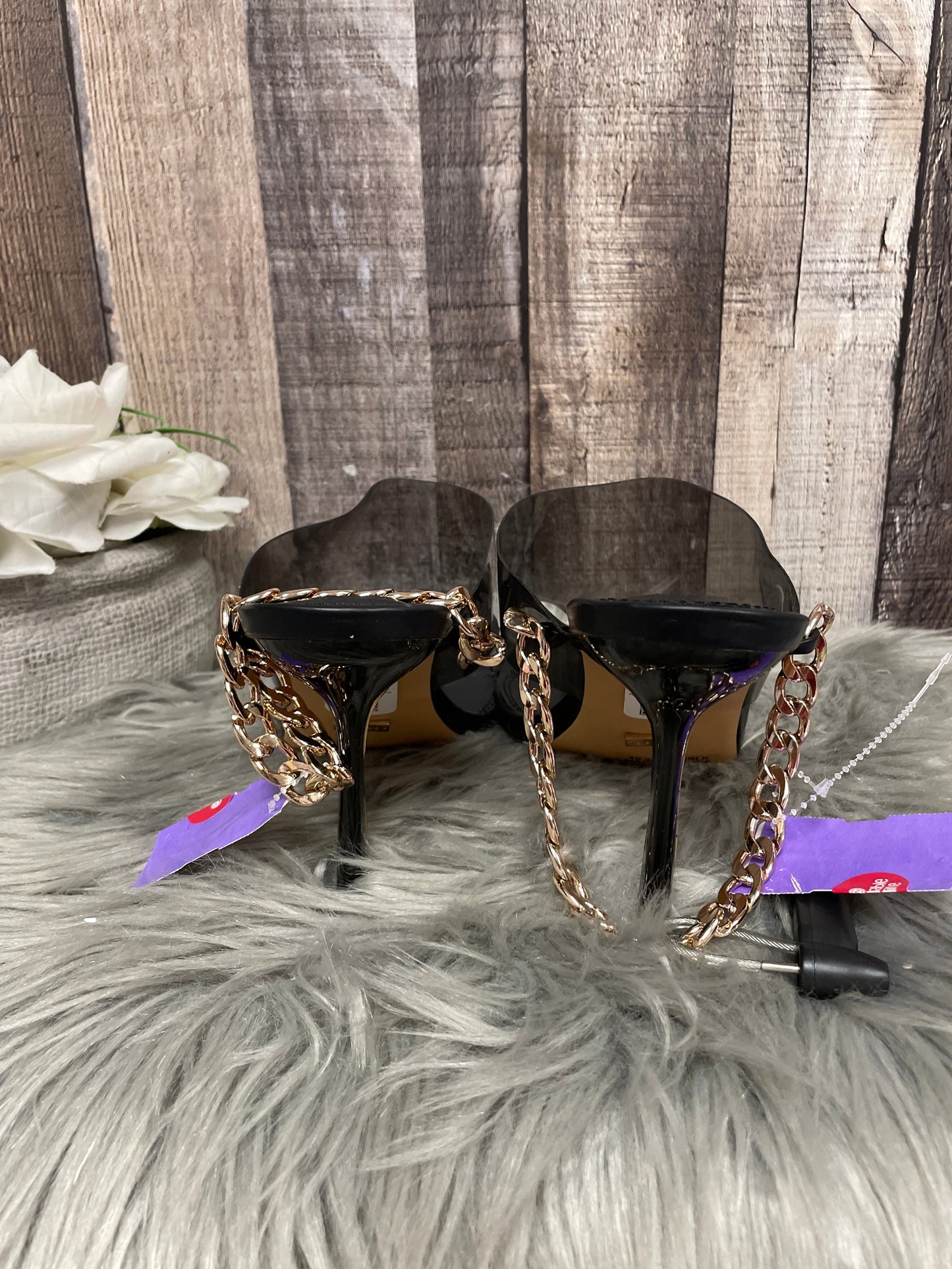 Sandals Heels Stiletto By Top Shop Size: 10