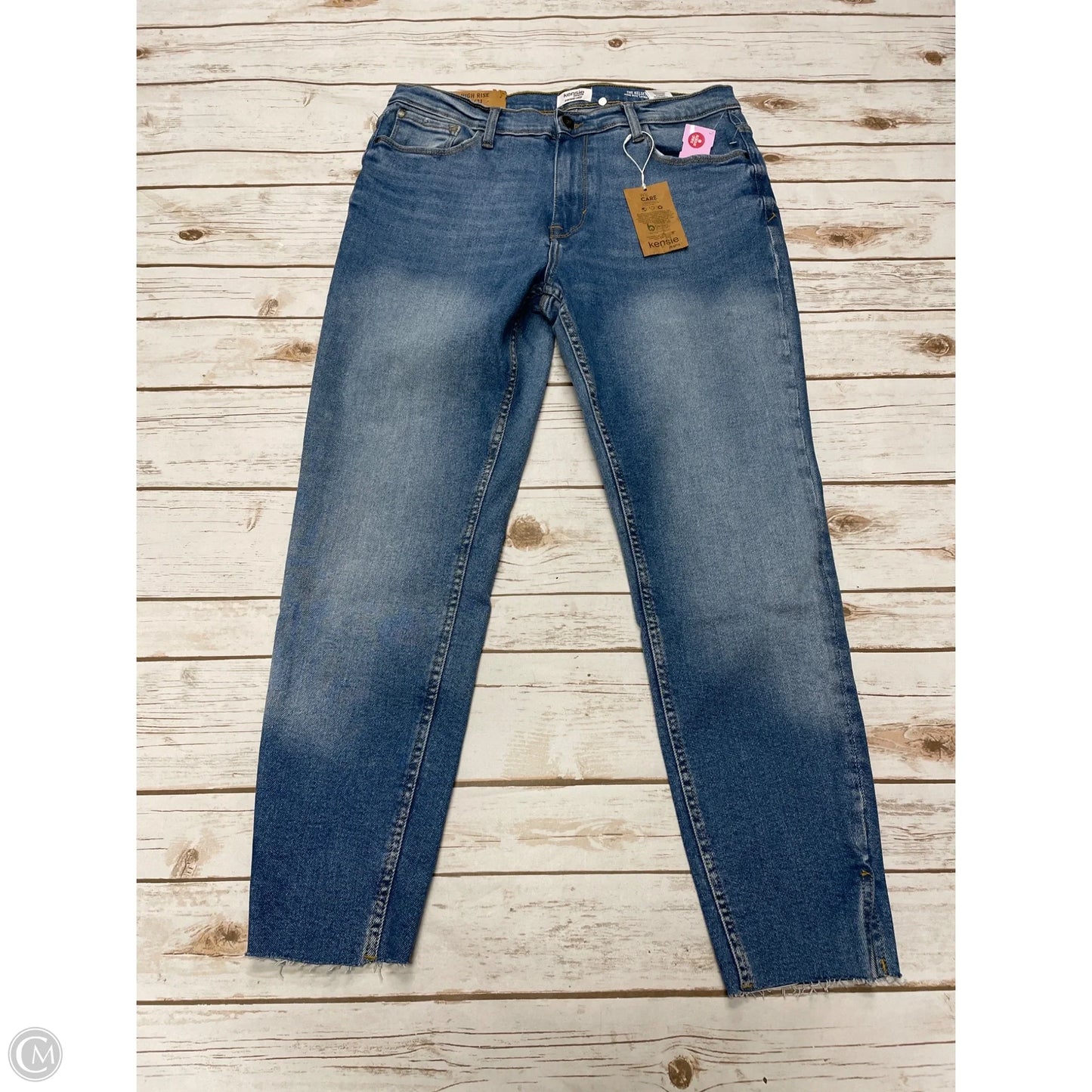 Jeans Skinny By Kensie In Blue Denim, Size: 12