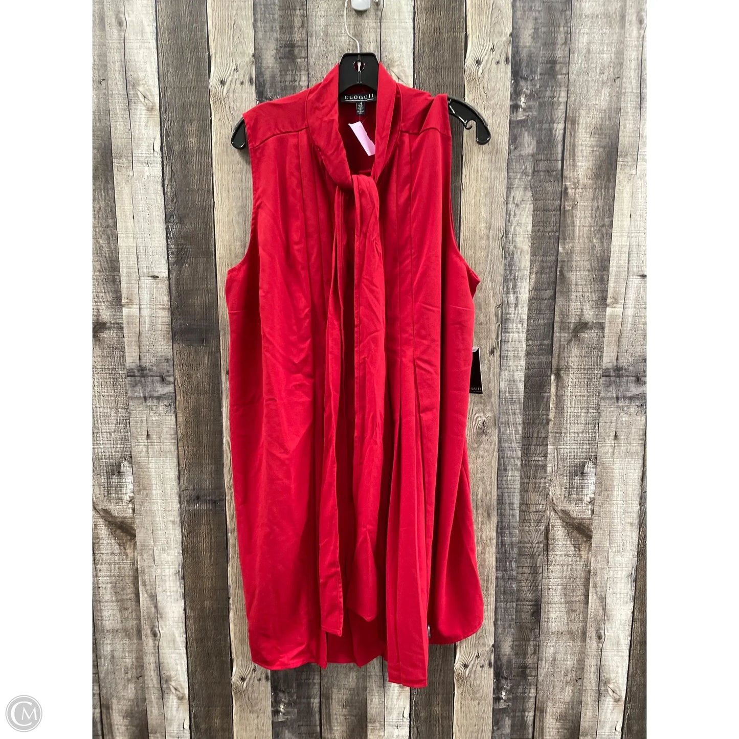 Dress Work By Eloquii In Red, Size: 1x