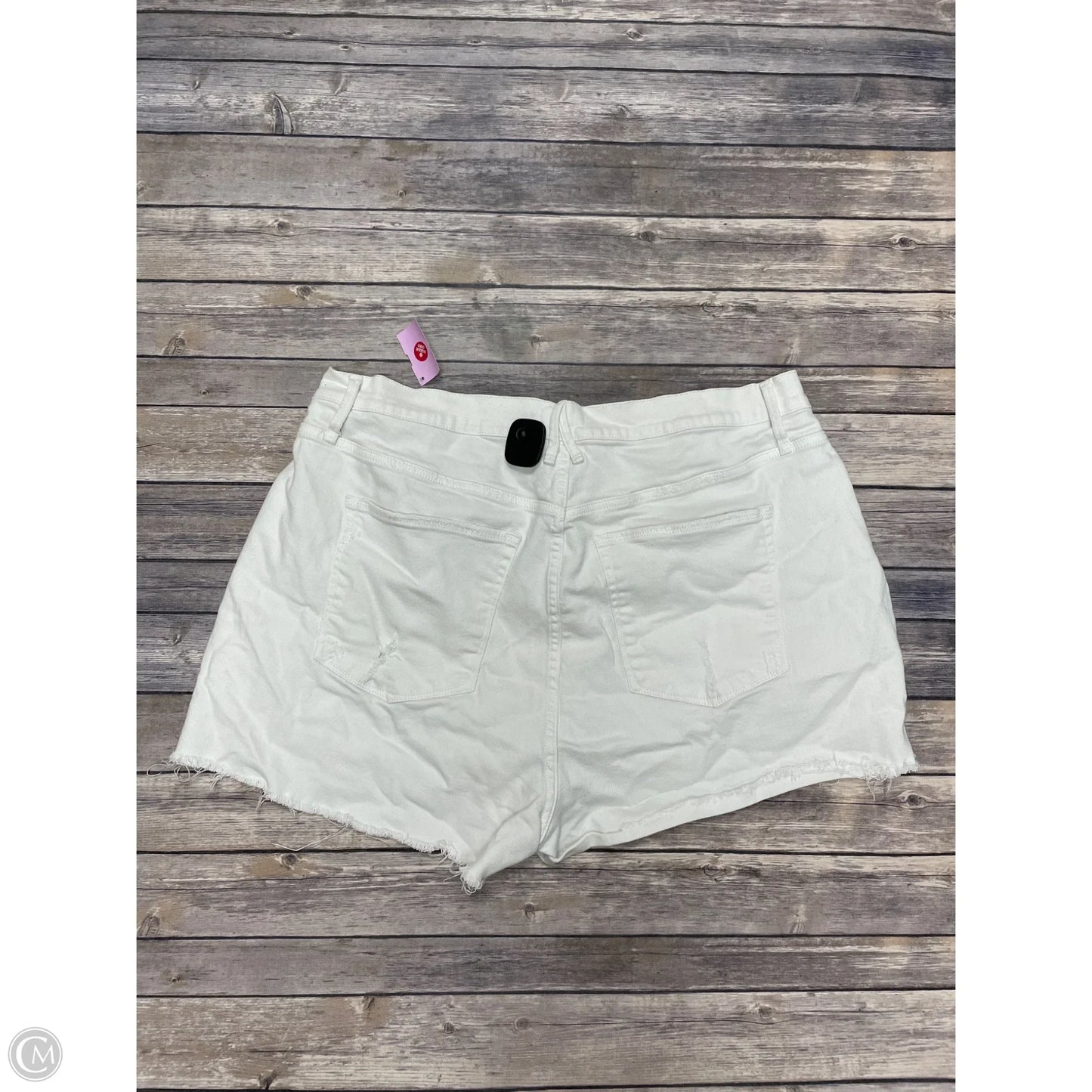 Shorts By Good American In White, Size: 16