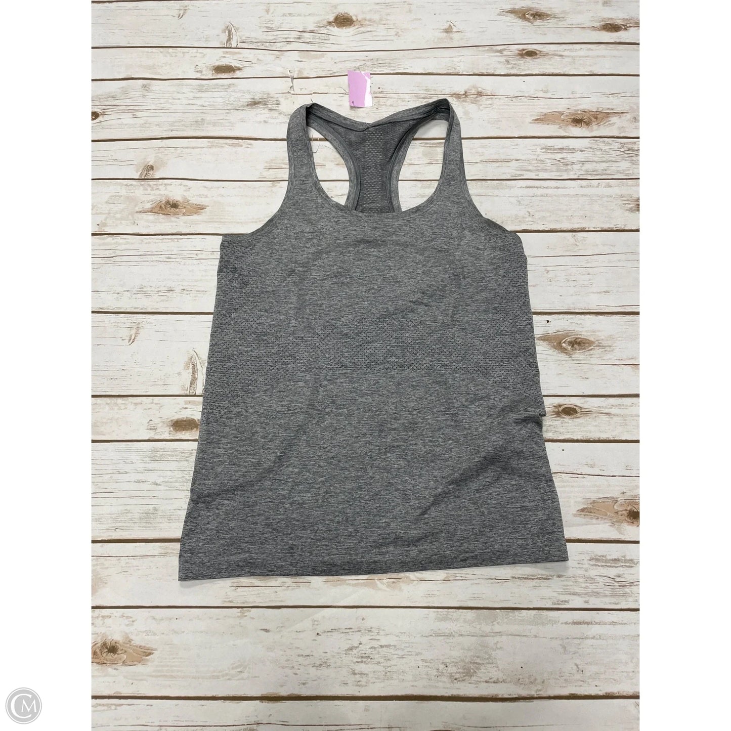 Athletic Tank Top By Lululemon In Grey, Size: 6