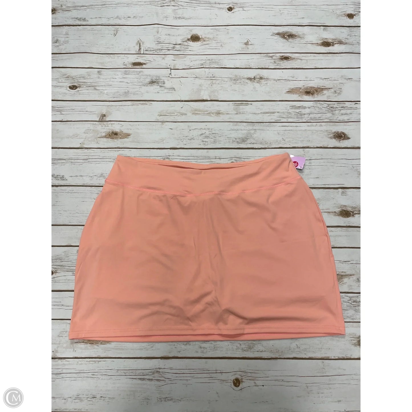 Athletic Skort By Cme In Peach, Size: 2x