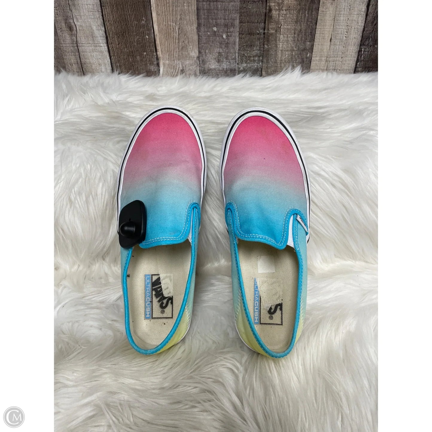 Shoes Flats By Vans In Multi-colored, Size: 9