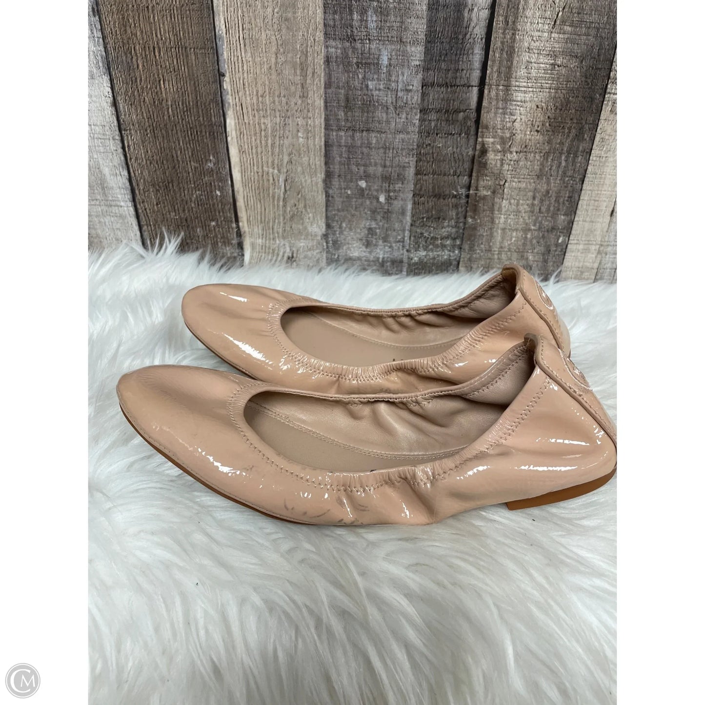 Shoes Designer By Tory Burch In Tan, Size: 8.5