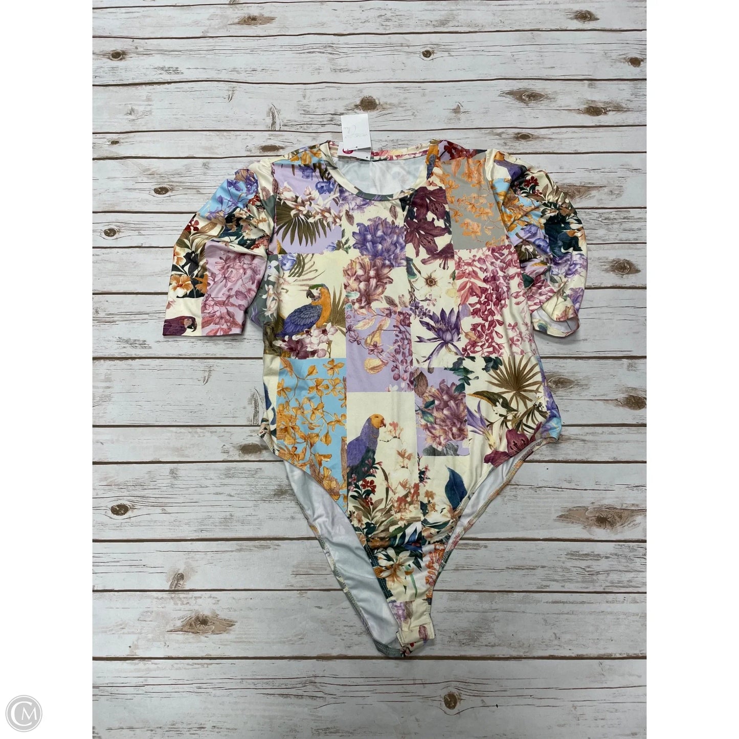 Bodysuit By Cme In Multi-colored, Size: 3x