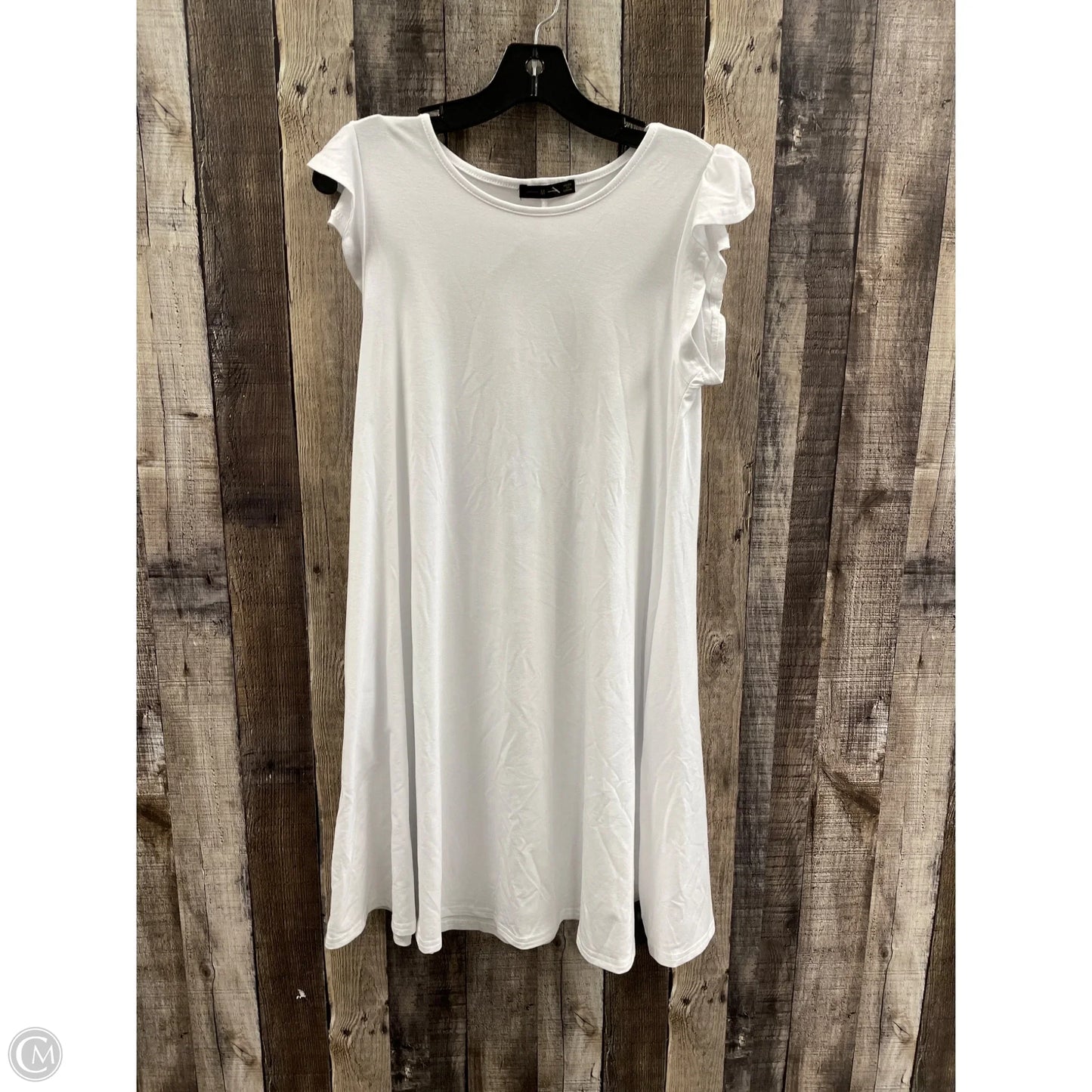 Dress Casual Short By Cmf In White, Size: M