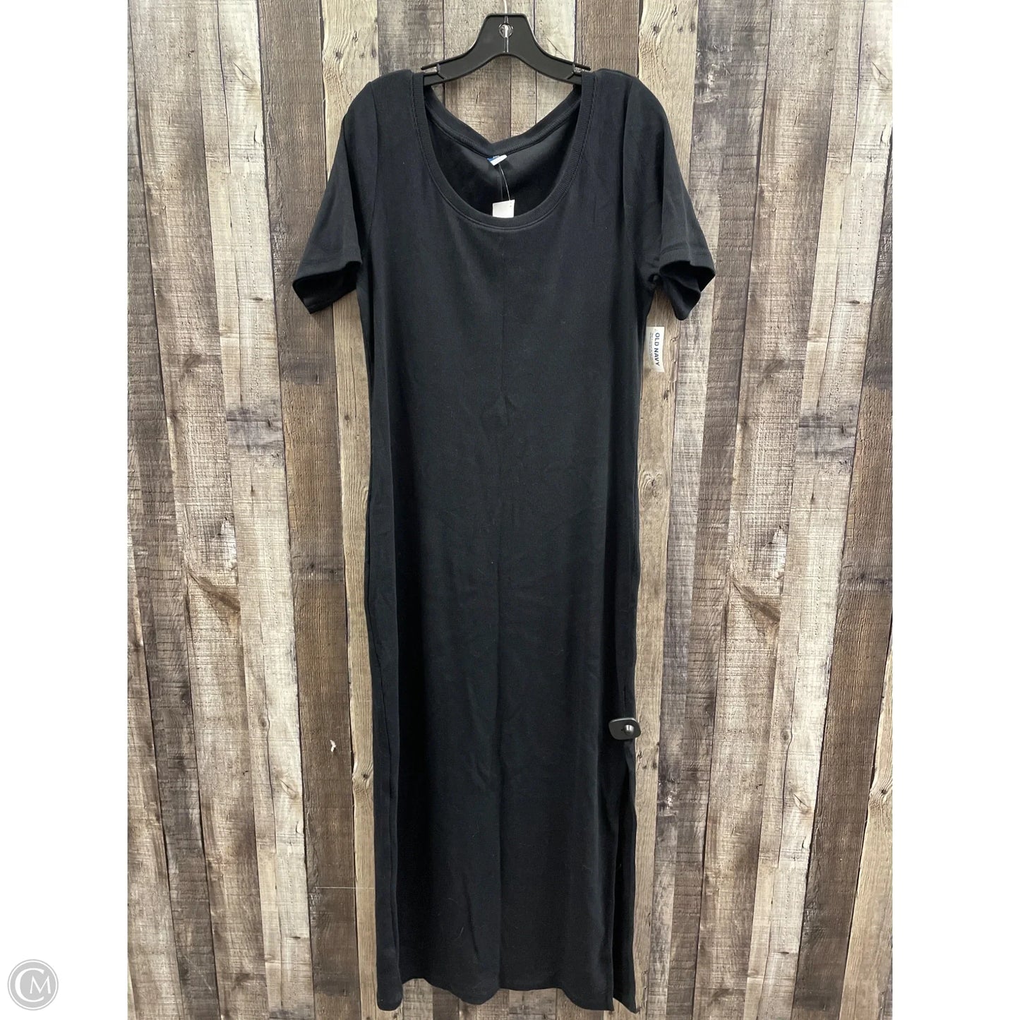 Dress Casual Maxi By Old Navy In Black, Size: Xl