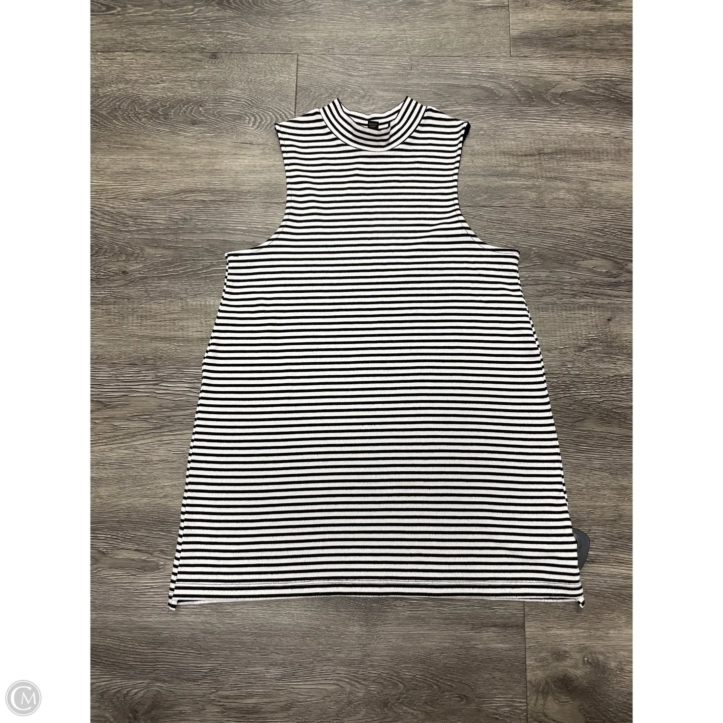 Top Sleeveless By Mossimo In Striped Pattern, Size: Xs