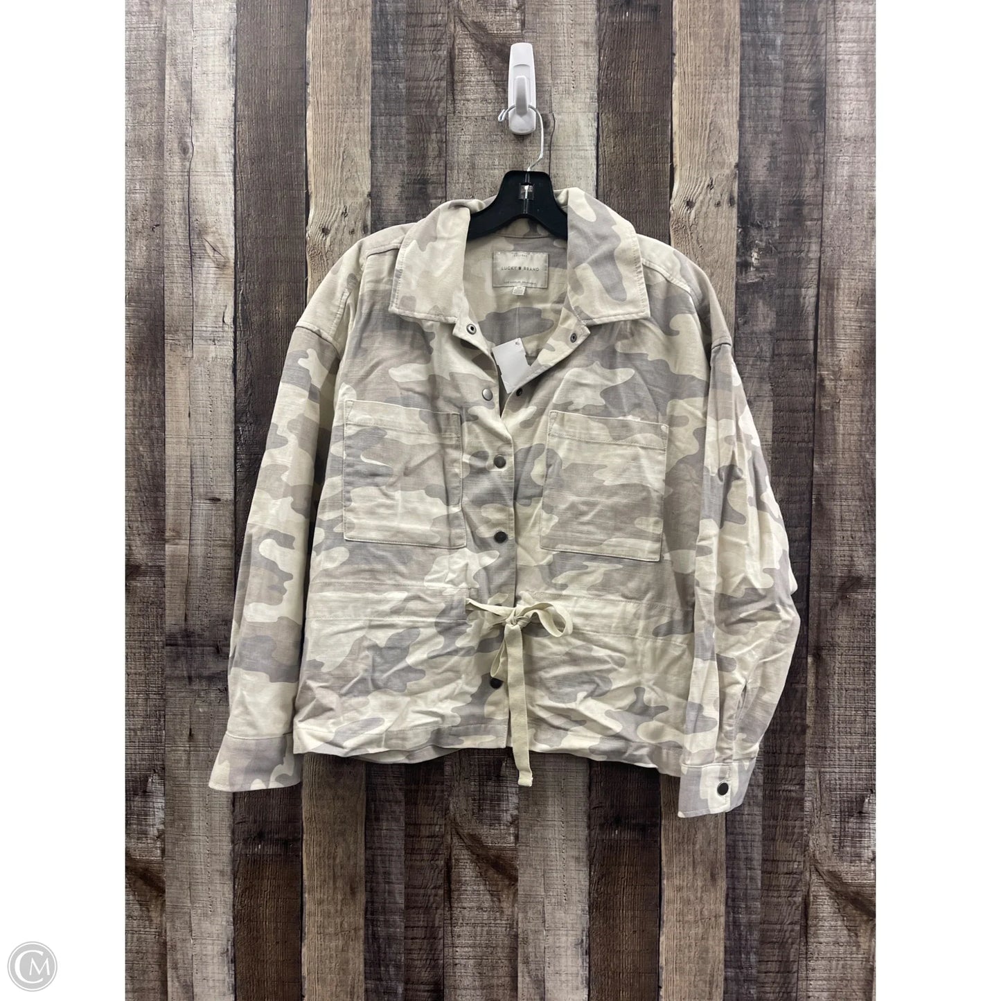 Jacket Other By Lucky Brand In Camouflage Print, Size: S
