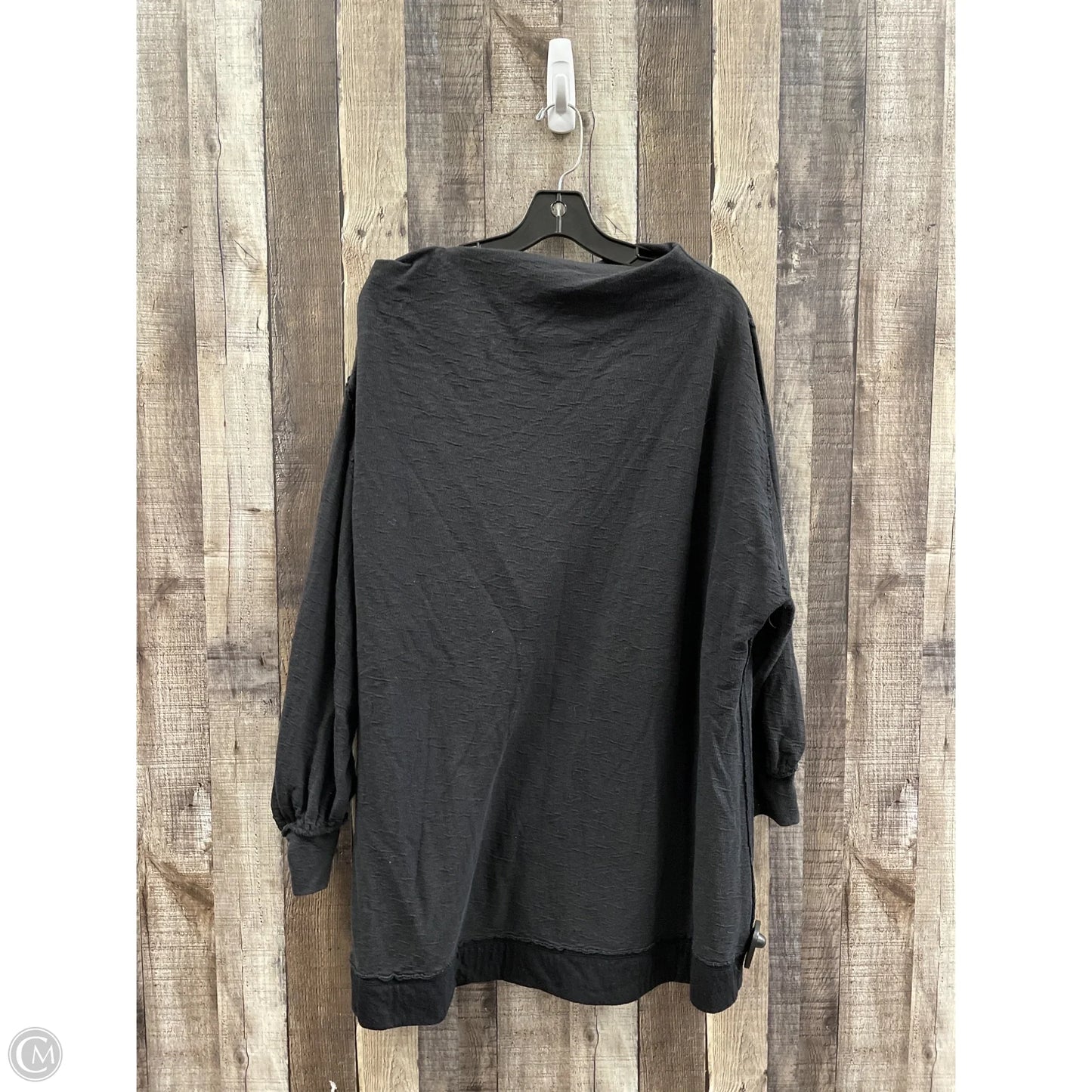 Sweatshirt Crewneck By Free People In Black, Size: S