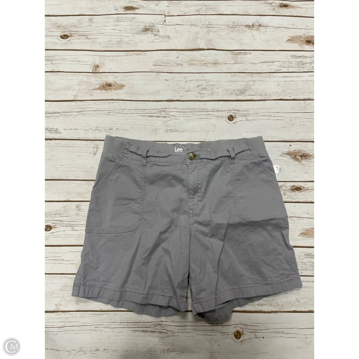 Shorts By Lee In Grey, Size: 16