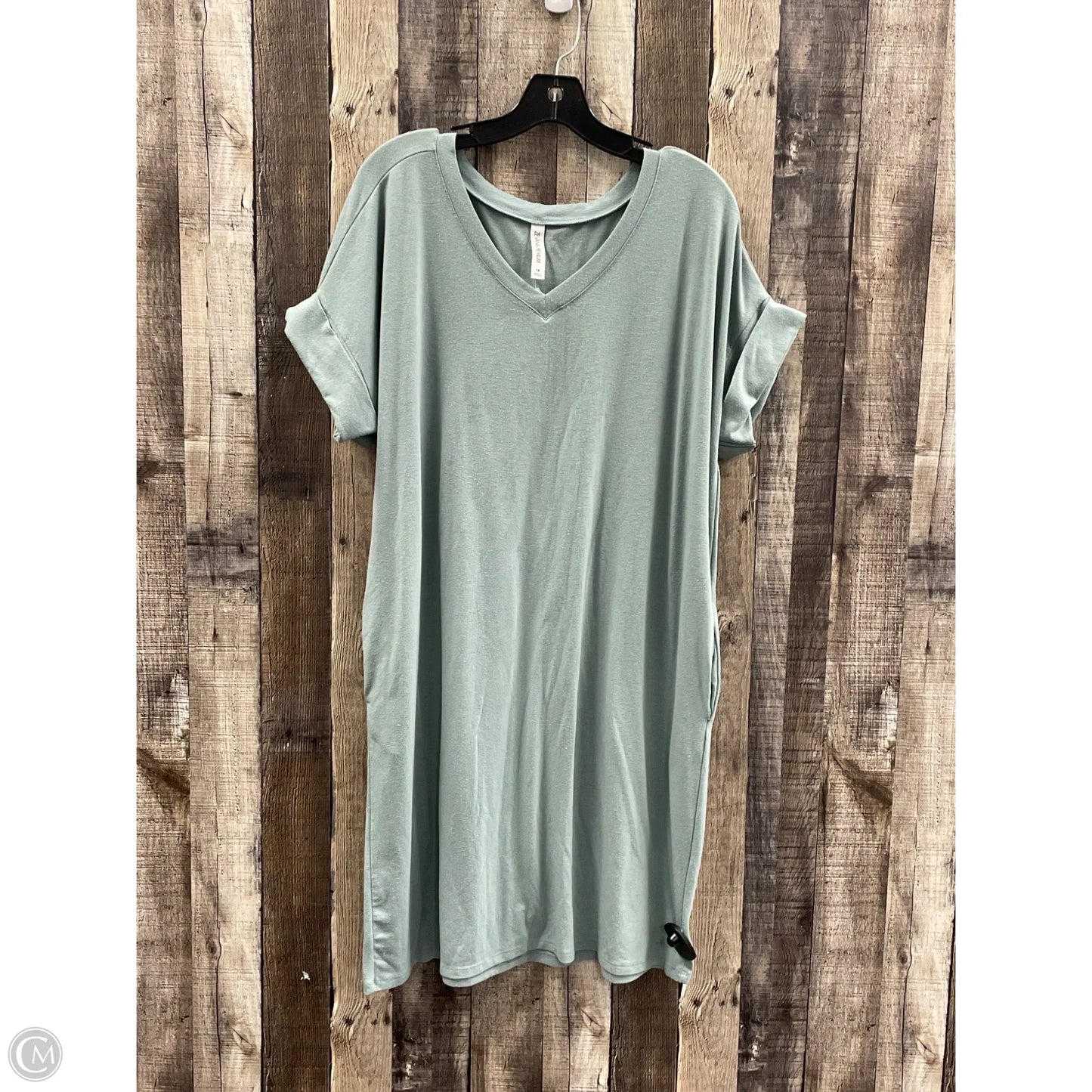 Dress Casual Short By Zenana Outfitters In Green, Size: 1x