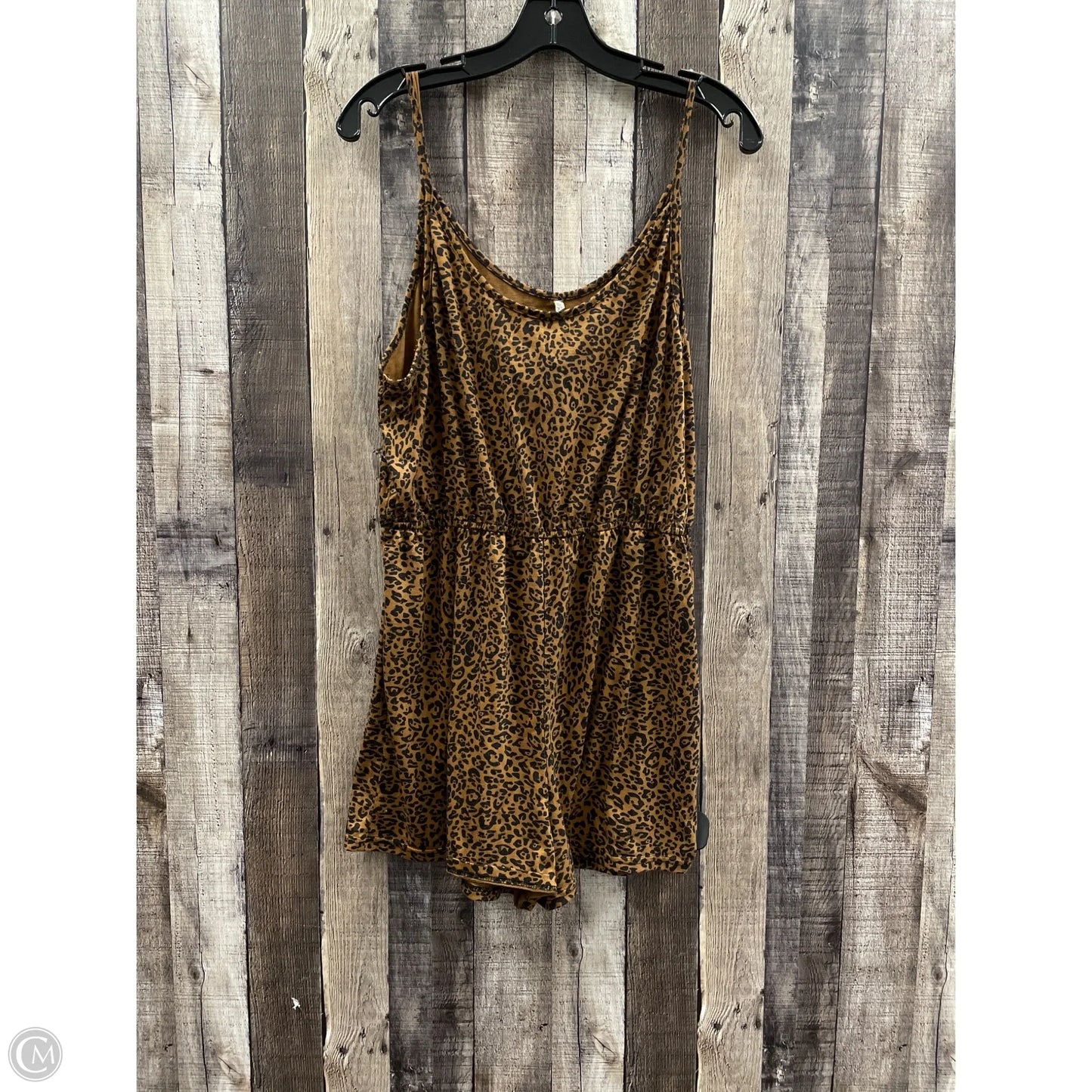 Romper By Cmf In Animal Print, Size: Xl