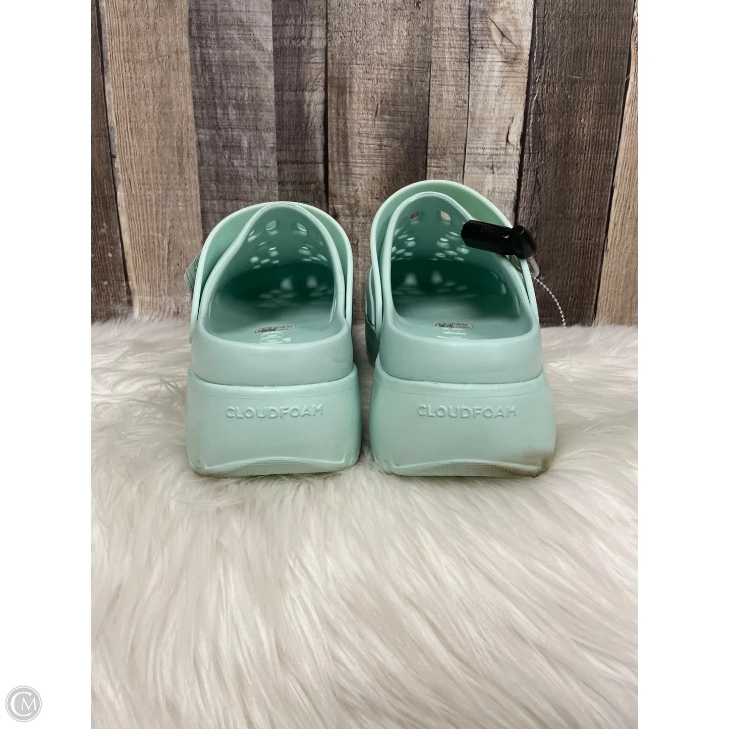 Shoes Heels Platform By Adidas In Green, Size: 11