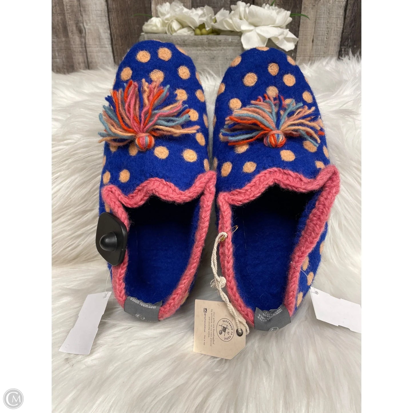 Slippers By Cme In Multi-colored
