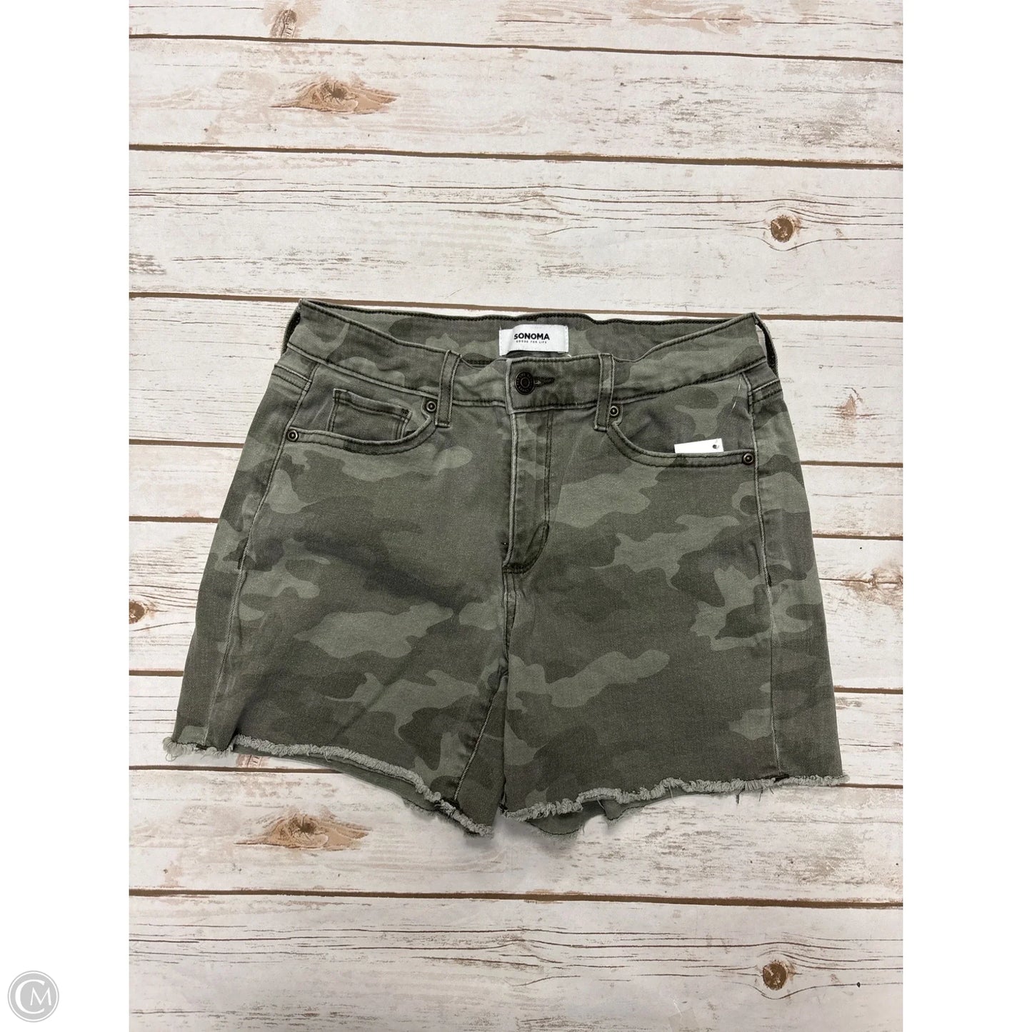 Shorts By Sonoma In Camouflage Print, Size: M
