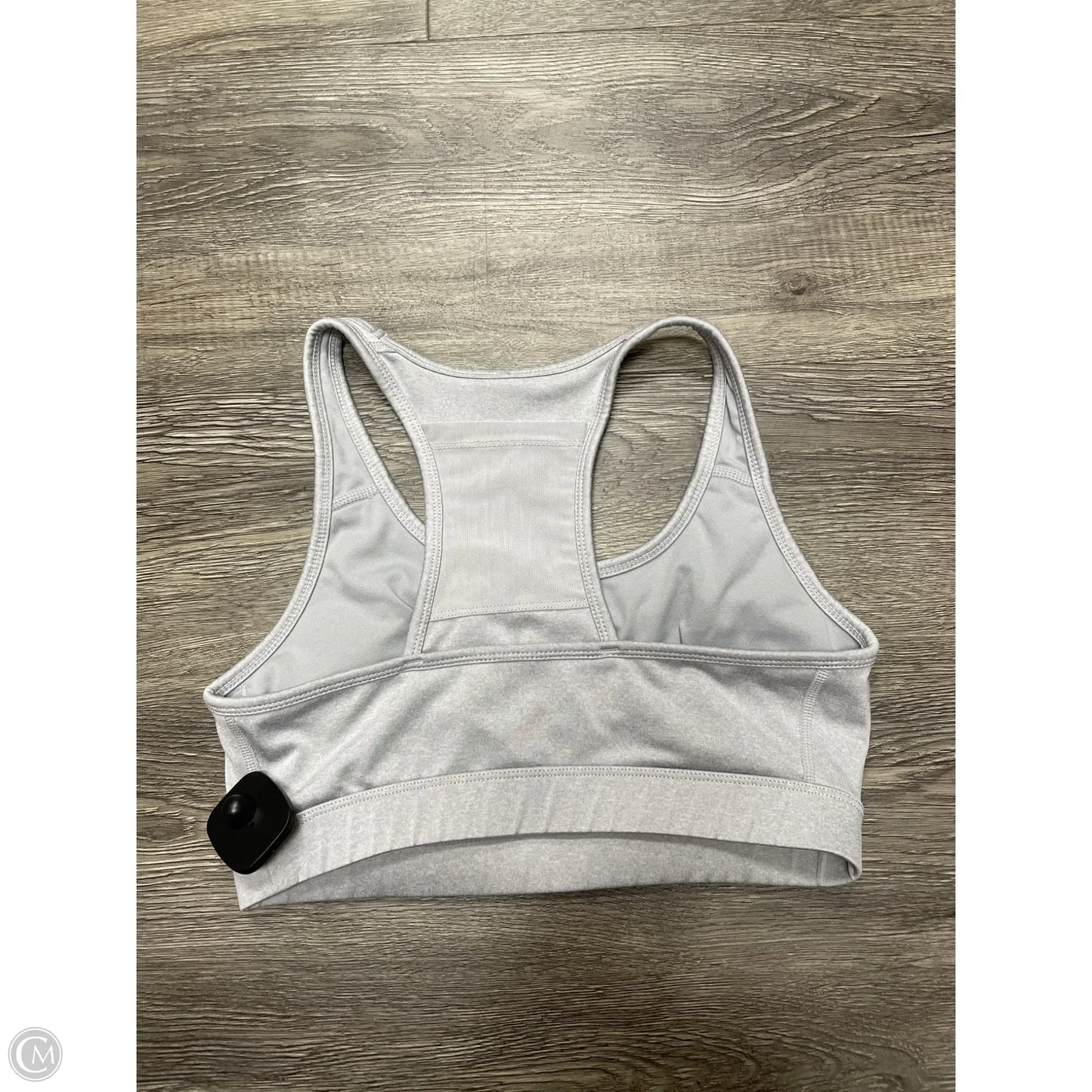 Athletic Bra By Reebok In Grey, Size: M