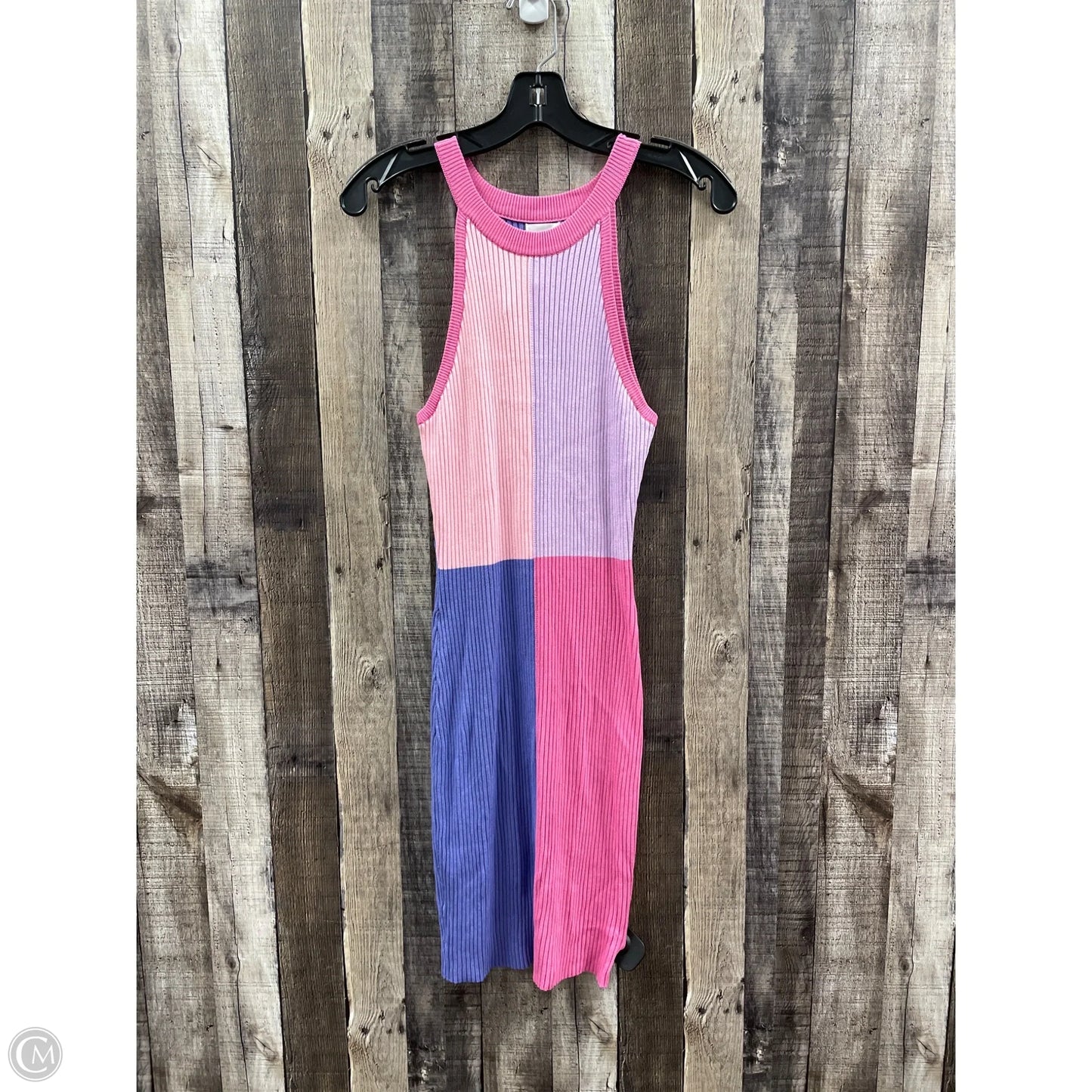 Dress Casual Maxi By Cme In Pink & Purple, Size: L