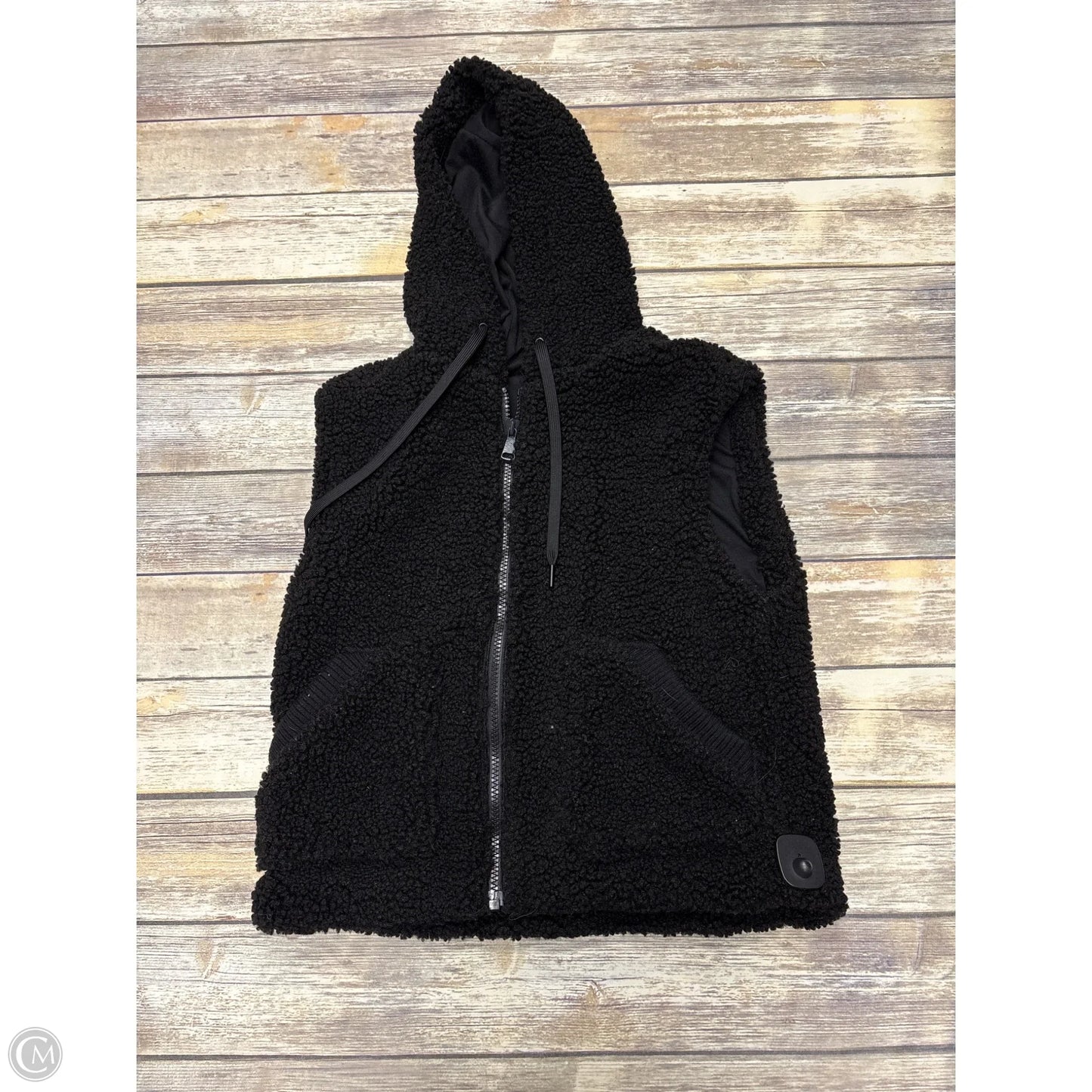 Vest Faux Fur & Sherpa By Evereve In Black, Size: S