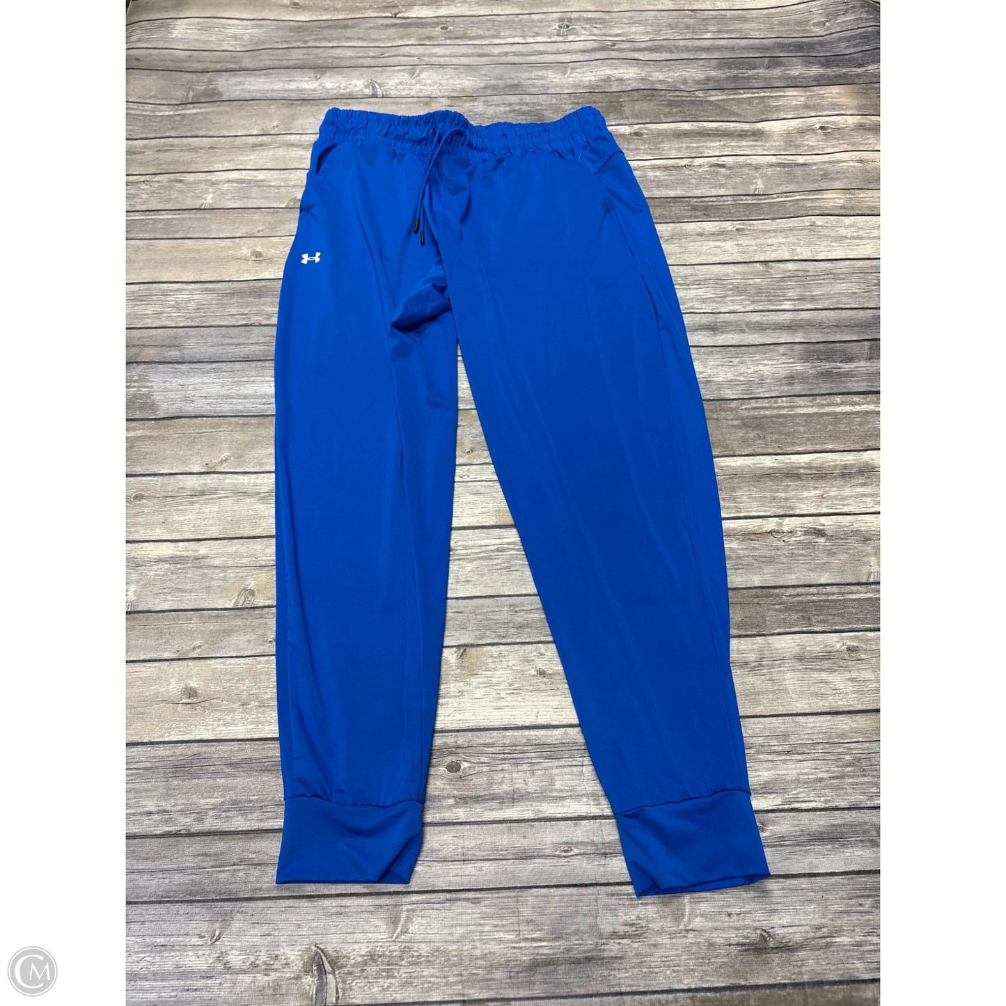 Athletic Pants By Under Armour In Blue, Size: L