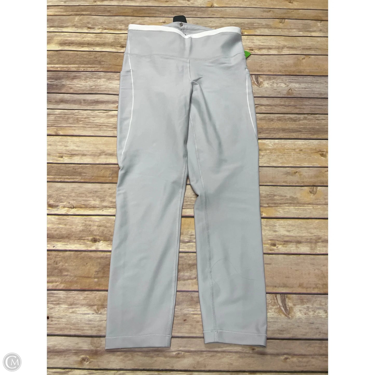 Athletic Pants By Athleta In Silver, Size: M