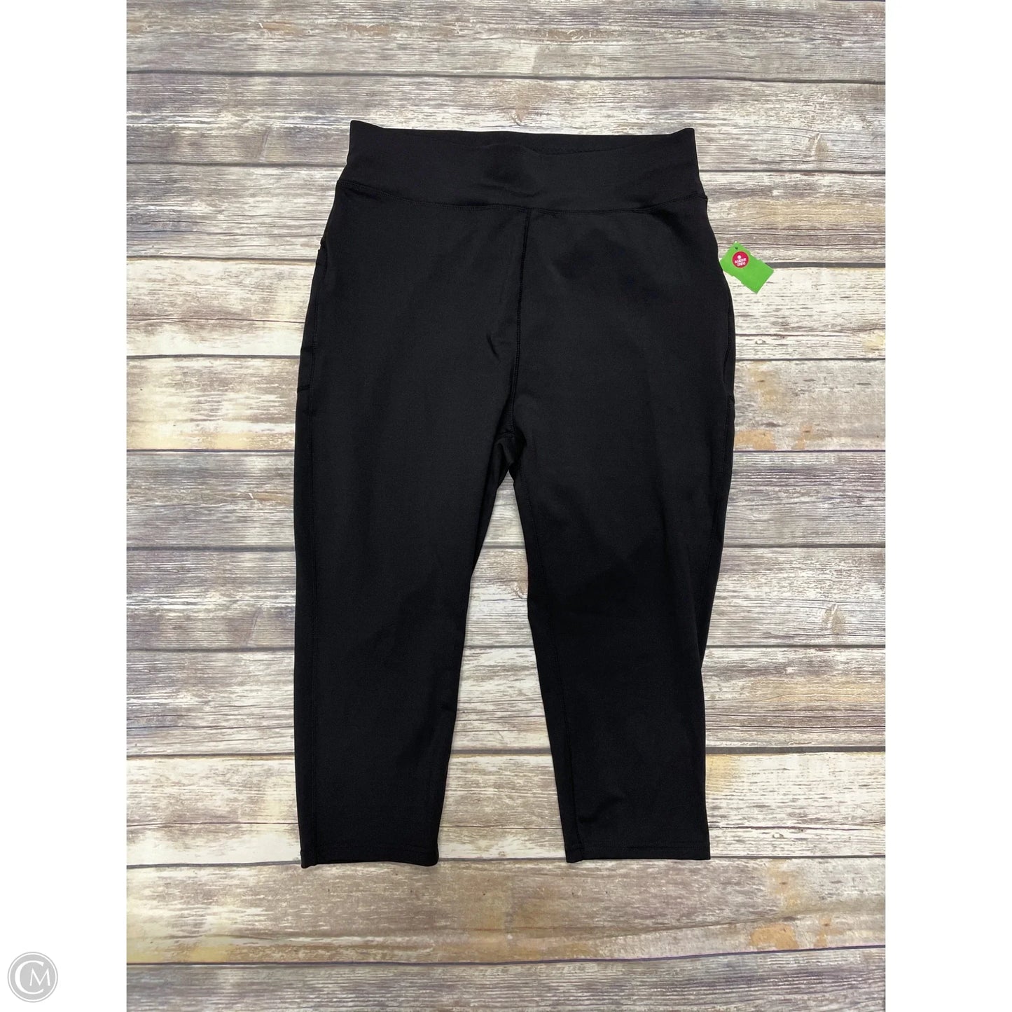 Athletic Leggings By Popfit In Black, Size: 3x