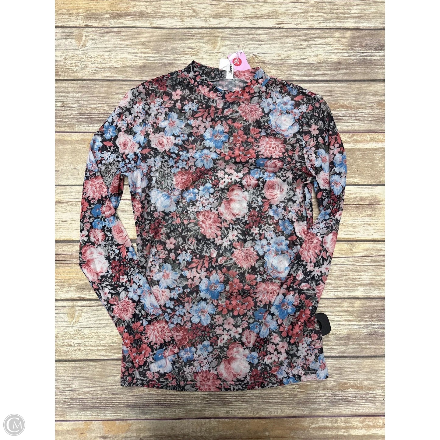 Top Long Sleeve By Clothes Mentor In Floral Print, Size: S